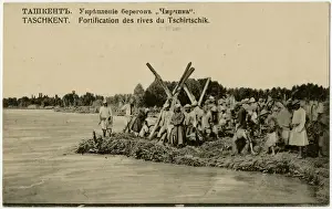 Build Prints: Uzbekistan - Tashkent - Building Riverside Fortifications