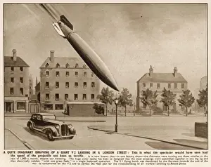 V-2 lands on London