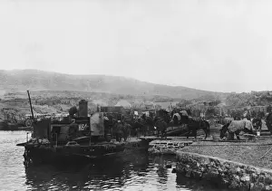 V Beach at Gallipoli WWI