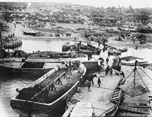 Settlement Gallery: V Beach at Gallipoli WWI