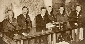 Sandys Prints: V1 bomb counter measures committee, 1944
