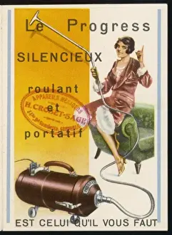 Vacuum Prints: Vacuum Cleaner Housewife