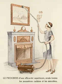 Vacuuming Picture
