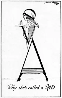 Detachment Prints: VAD girl, WW1