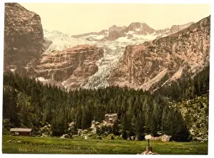 Genova Prints: Val di Genova, Bolognini Hut, Tyrol, Austro-Hungary