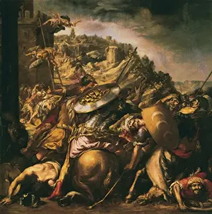 Saracens Prints: VALDɓLEAL, Juan de (1622-1690). The Retreat