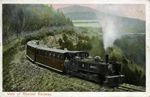 Vale Prints: Vale of Rheidol Railway, Aberystwyth, Cardiganshire