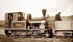 Aberystwyth Prints: Vale of Rheidol Railway, Devils Bridge, Aberystwyth, Wales