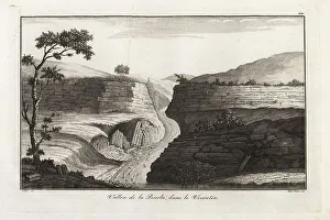 Hamlet Prints: The vale of the river Poscola, Vicentin, Italy