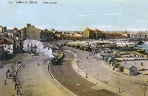 Images Dated 17th August 2016: Valencia, Spain - Grao (Harbour) - General View