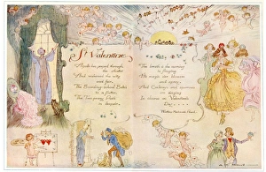 Images Dated 10th August 2016: Will You Be My Valentine by A. K. Macdonald