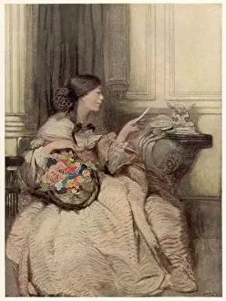VALENTINE AND BOUQUET