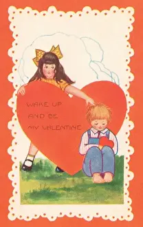 Wake Prints: Valentines card