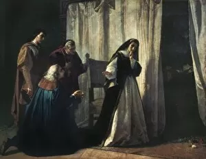Prado Collection: VALLɓ, Lorenzo (1830-1910). Dementia of Joan