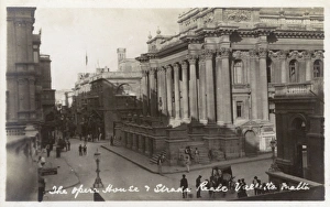 Reale Gallery: Valletta, Malta - Opera House and Strada Reale (Republic St)