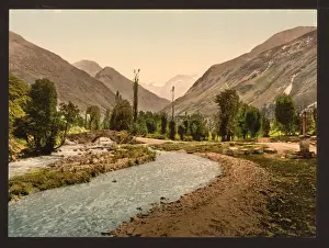 Luchon Prints: The Valley of the d Oo, Luchon, Pyrenees, France