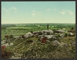 Gettysburg Prints: Valley of Death and the wheat field, Gettysburg, PA