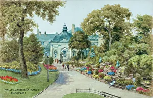 Valley Gardens Entrance, Harrogate, North Yorkshire