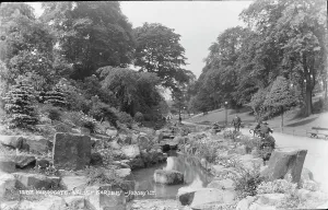 Paths Prints: Valley Gardens in Harrogate