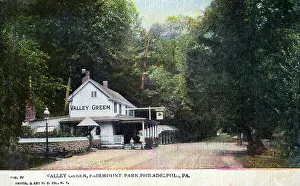 Philadelphia Prints: Valley Green Inn, Fairmount Park, Philadelphia, Pennsylvania