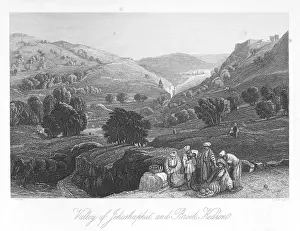 Valley of Jehoshophat and brook of Kedrom