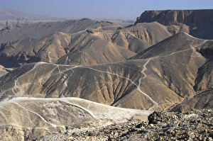 Valley of the Kings. Entrance to the tomb of the Pharaoh Ame