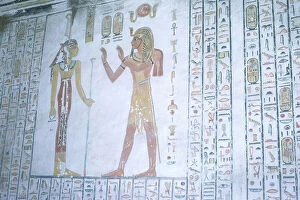 Coates Collection: Valley of the Kings, tomb of Rameses VI
