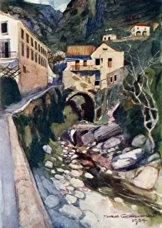 Ravine Prints: Valley of the Mills, Amalfi, Italy