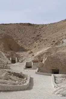 The Valley of the Queens. Egypt
