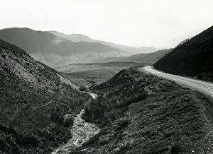 Valley in Snowdonia National Park, North Wales