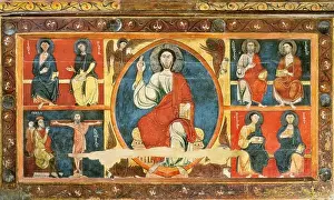 Frontal Prints: VALLTARGA, Master of (12th c