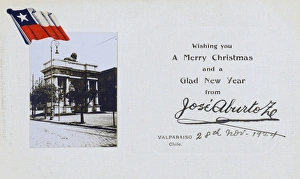 Inaugurated Collection: Valparaiso, Chile - Christmas Greetings card