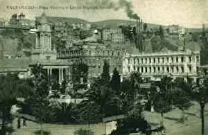 Valparaiso, Chile - Victoria Square and the English Church