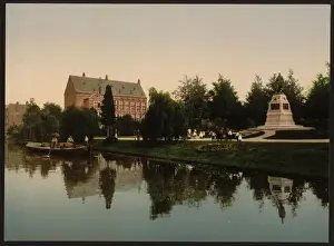 Leyden Prints: Van der Werf Park, Leyden, (i. e. Leiden) Holland Van der We