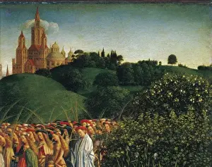 VAN EYCK, Hubert and Jan. Ghent Altarpiece