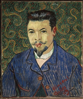 Impressionist Gallery: VAN GOGH, Vincent. Portrait of Doctor Felix