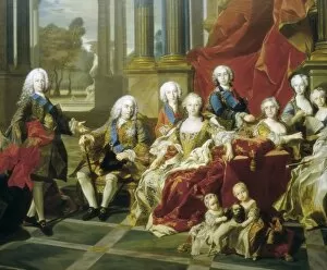 Amalia Gallery: VAN LOO, Louis Michel (1707-1771). The Family