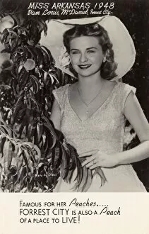 Forrest Gallery: Van Louis McDaniel, Miss Arkansas 1948