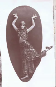 Jazz Age Club Prints: Vana-Yami, one of the dancers at the Moulin Rouge