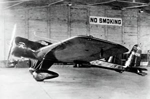 Hangar Gallery: Vance Mailplane (side view) in hangar of NR-12700