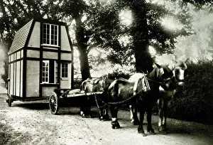 Caravanning Prints: The Vancott, or movable cottage caravan