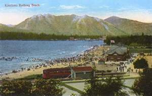Images Dated 3rd August 2017: Vancouver, British Columbia, Canada, Kitsilano Bathing Beach