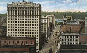 Images Dated 9th November 2017: Vancouver, Canada - Hastings Street and Standard Bank