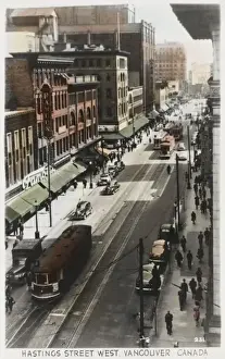 Vancouver, Canada - Hastings Street West