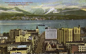 Vancouver, Canada - View looking across Burrard Inlet