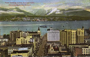 Images Dated 9th November 2017: Vancouver, Canada - View looking across Burrard Inlet