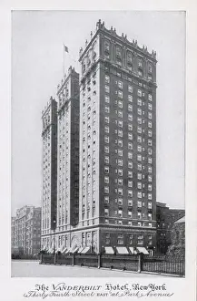 34th Prints: The Vanderbilt Hotel in New York City, USA