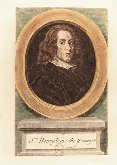 Vane Prints: Vane, Sir Henry, the Younger. English politician