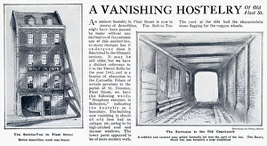 Props Prints: A Vanishing Hostelry of Old Fleet Street, London