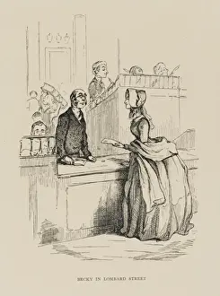 Thackerays Prints: Vanity Fair / Becky